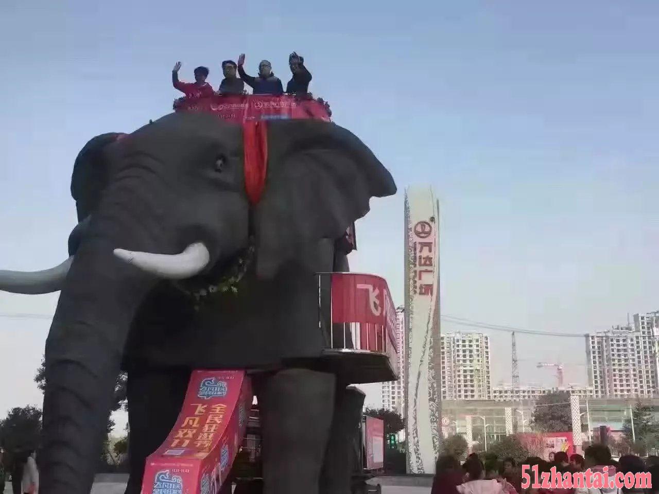 武汉大型机械大象活动仿真机械大象出租-图4
