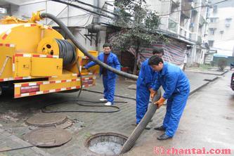 杭州钱塘新区管道疏通清洗抽粪吸污清理化粪池隔油池-图1